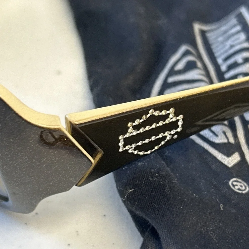 ✅⭐ HARLEY DAVIDSON By WILEY X abby Gold 125 WX Z87-2+ Safety Sunglasses